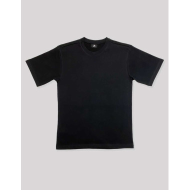 Solid Black Oversized T-Shirt