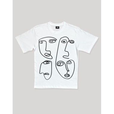 Faces Oversized T-shirt